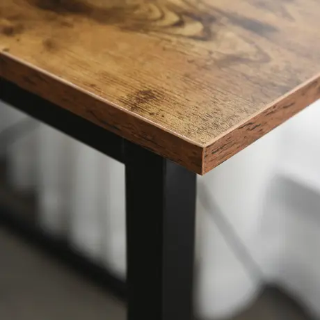 Buy Homcom Corner Gaming Desk L-Shape Computer PC Workstation, 8 from Furnituretta