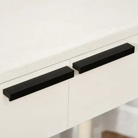 Buy Homcom Dressing Table Set with Round Mirror Vanity Table Set, 8 from Furnituretta