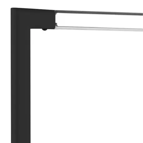 Buy Black Clothes Rack: Durable & Stylish - Brent Collection, 8 from Furnituretta