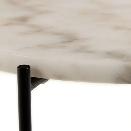 Buy Upgrade Your Space: Avila White Marble Side Table, 6 from Furnituretta