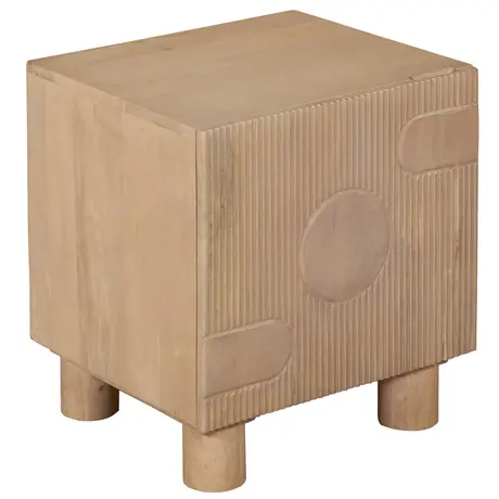 Buy Austin Solid Wood Bedside Table - Classic Elegance for Your Bedroom, 3 from Furnituretta