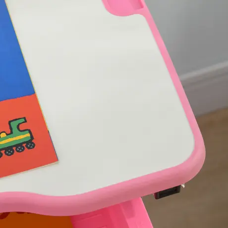 Buy Homcom Kids Desk and Chair Set, Student Adjustable Writing Desk, 9 from Furnituretta