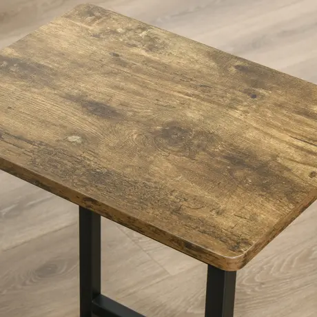 Buy Homcom Industrial Bar Stools, Set of 2 Kitchen Breakfast Chairs, 8 from Furnituretta