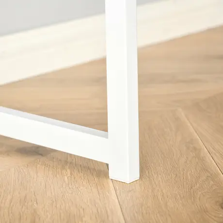 Buy Homcom L-Shaped Computer Desk, Folding Home Office Corner Desk, 8 from Furnituretta