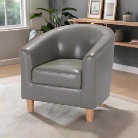 Buy Claridon 1 Seater Sofa - Stylish Comfort in Grey, 2 from Furnituretta