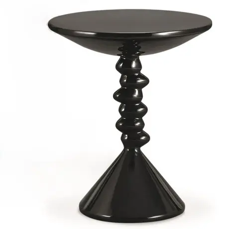 Buy Paso Lamp Table Black: Sleek & Stylish Design, Colour: Black from Furnituretta