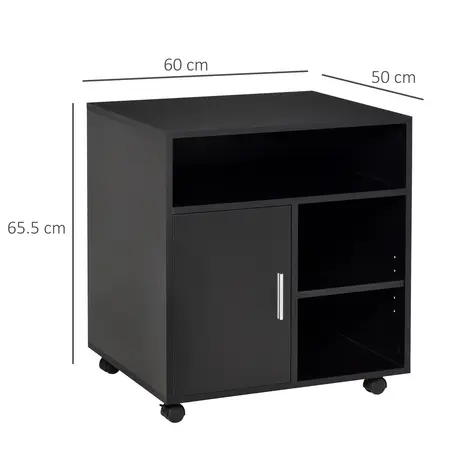Buy Homcom Multi-Storage Printer Stand Unit Office Desk, 3 from Furnituretta