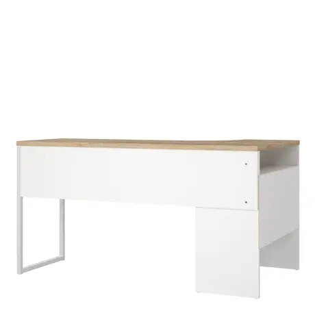 Buy Function Plus Modern Corner Desk with Two Drawers, 5 from Furnituretta