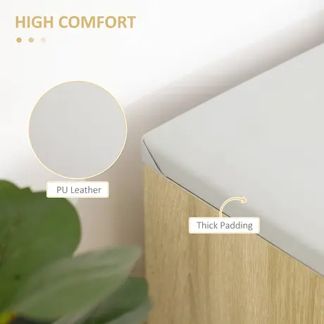 Buy Homcom Shoes Cabinet Bench Hidden Storage Padded Seat Organiser, 4 from Furnituretta