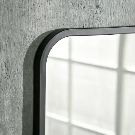 Buy Homcom Square Wall Mirror with Storage Shelf, 86 x 53 cm, 8 from Furnituretta