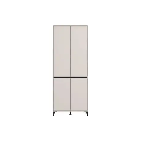 Buy Thong Cashmere Taupe Shoe Cabinet – Smart Storage for Large Collections, Colour: Taupe, 4 from Furnituretta