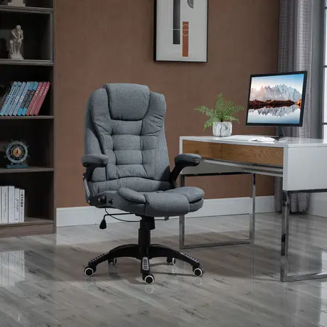 Buy Vinsetto Ergonomic Swivel Chair Comfortable Desk Chair, 2 from Furnituretta