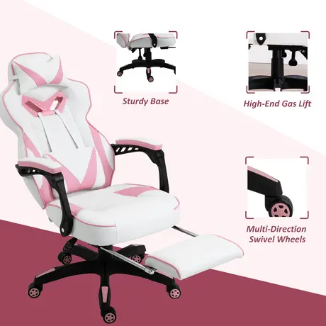 Buy Vinsetto Ergonomic Racing Gaming Chair Office Desk Chair, 7 from Furnituretta