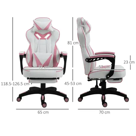 Buy Vinsetto Ergonomic Racing Gaming Chair Office Desk Chair, 3 from Furnituretta