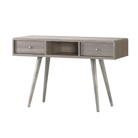 Buy Belvoir Dressing Table 2 Drawer Grey Oak from Furnituretta