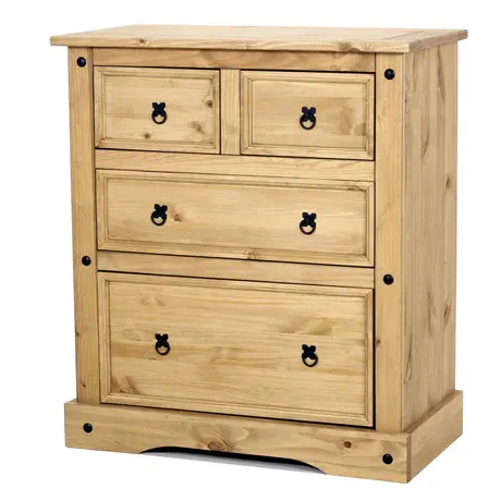 Buy Corona Chest 2+2 Draw Wide from Furnituretta
