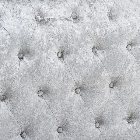 Buy Casablanca Storage Crushed Velvet King Size Bed Grey, 5 from Furnituretta