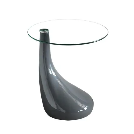 Buy Chilton Lamp Table Grey, Colour: Grey from Furnituretta