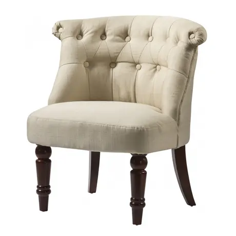 Buy Alderwood Fabric Chair – Beige | Plush Comfort & Timeless Style, Colour: Beige from Furnituretta