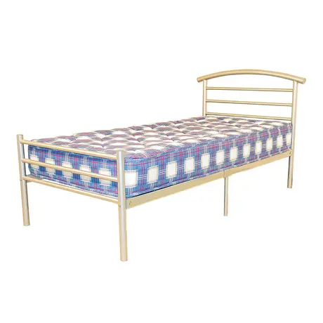 Buy Brenington 4 Foot Bed Silver, Size: 4 Foot from Furnituretta