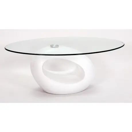 Buy Dale Coffee Table White, Colour: White from Furnituretta