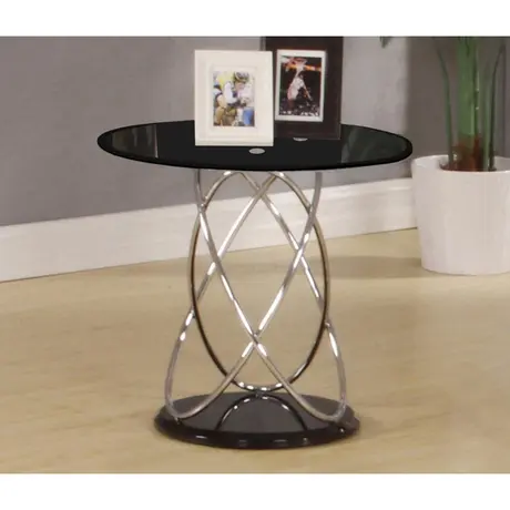 Buy Eclipse Black Lamp Table from Furnituretta