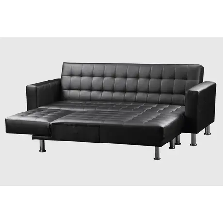 Buy Hawthorn Corner Multi Functional Sofa Bed PU & PVC Brown, 2 from Furnituretta