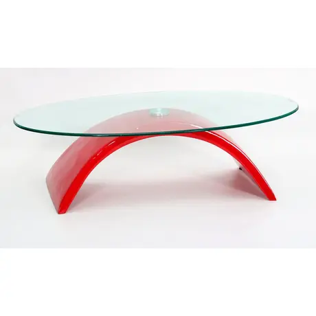 Buy Morgan Coffee Table Red, Colour: Red from Furnituretta