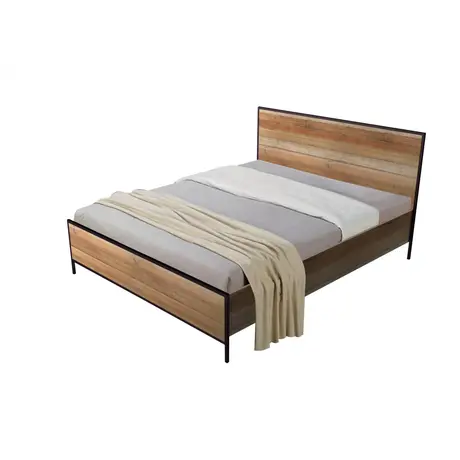 Buy Michigan Bed King Size, Size: King Size from Furnituretta