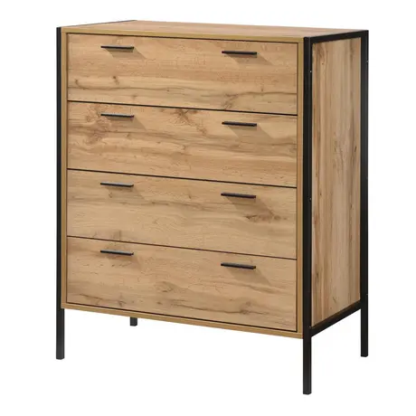 Buy Modern Chest of Drawers: Michigan 4 Drawer from Furnituretta