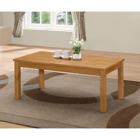 Buy New York Coffee Table – Natural Oak | Solid Rubberwood Living Room Table, 5 from Furnituretta