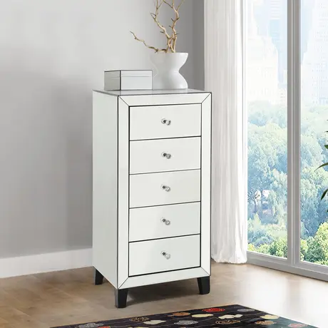 Buy Augustina Chest 5 Drawer Narrow from Furnituretta