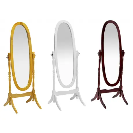 Buy Venessa Cheval Mirror Mahogany from Furnituretta
