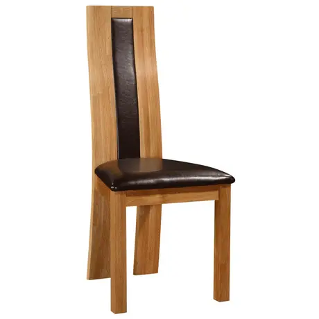 Buy Shirley (Zeus) Dining Chair Solid Oak Natural from Furnituretta