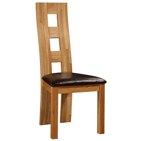 Buy Weston Chair Solid Oak Natural from Furnituretta