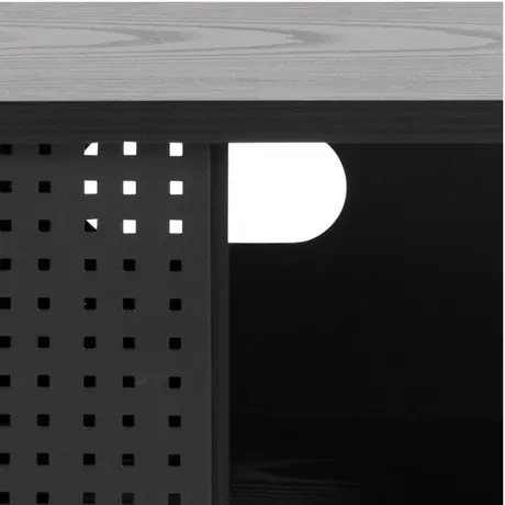 Buy Angus TV Unit with 1 Sliding Door in Black, 9 from Furnituretta