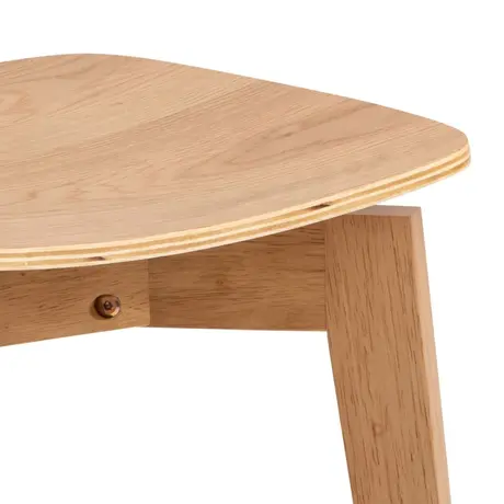 Buy Roxby Dining Chairs in Oak Set of 2, Colour: Oak, Item Width: 45, 9 from Furnituretta