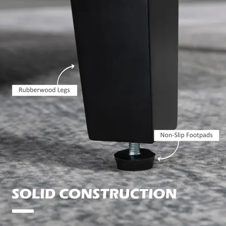 Buy Homcom Modern Accent Chair, Occasional Chair with Rubber Wood Legs, 6 from Furnituretta