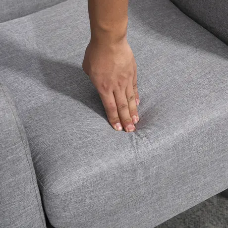 Buy Homcom Modern Accent Chair, Occasional Chair with Rubber Wood Legs, 9 from Furnituretta