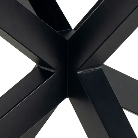 Buy Heaven Extendable Dining Table with Ceramic Black Top – Seats 6 / 8, Colour: Ceramic Black, Item Width: 240, 12 from Furnituretta