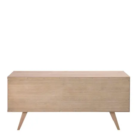 Buy A-Line Sideboard with 4 Drawers & Sliding Door in White Oak, 5 from Furnituretta