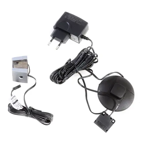 Buy Celesto 2-Door 2-Drawer Sideboard & 3-Door Display Top Unit with LED Lights – White & Oak, 7 from Furnituretta