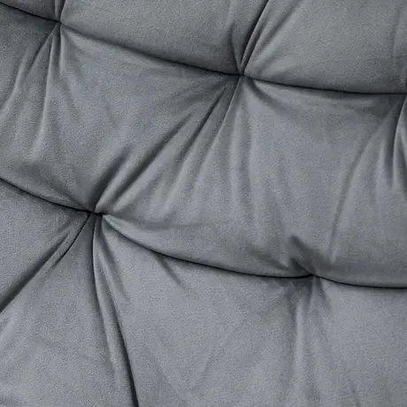 Buy Vinsetto Home Office Chair Velvet Ergonomic Computer Chair Comfy Desk Chair with Adjustable Height, Arm and Back Support, Dark Grey, 8 from Furnituretta