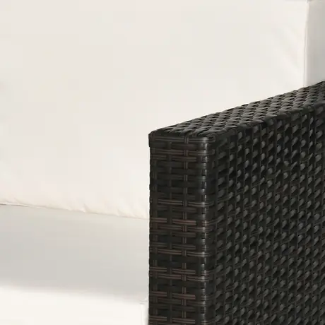 Buy Outsunny 1 Seater Rattan Garden All-Weather Wicker Weave Single, 7 from Furnituretta