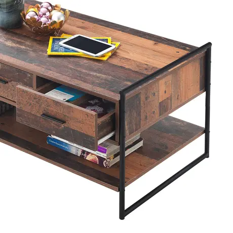 Buy Abbey Coffee Table with 3 Drawers - Perfect for Modern Living Rooms, 2 from Furnituretta