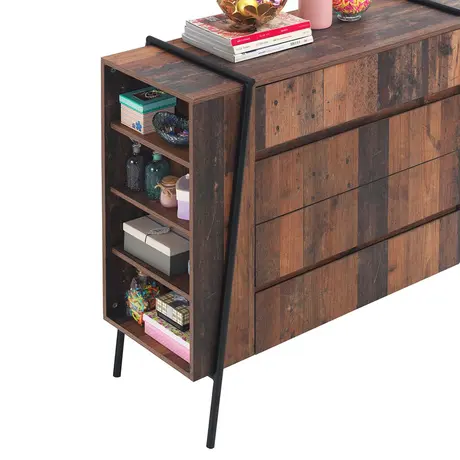 Buy Abbey Chest of 4 Drawers - A Blend of Style and Functionality, 5 from Furnituretta