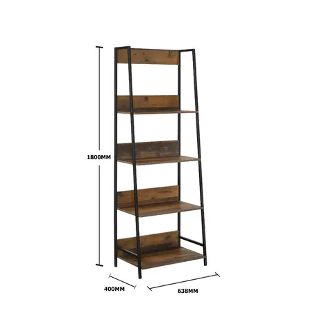 Buy Abbey Bookcase: Sleek & Functional Design, 6 from Furnituretta