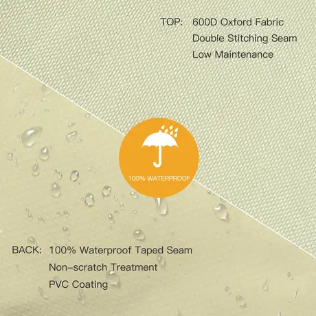 Buy Outsunny 600D Oxford Cloth Furniture Cover Single Chair Garden, 4 from Furnituretta