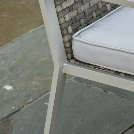 Buy Outsunny 4-Seater Rattan Garden Furniture Set 2 Single Sofa, 8 from Furnituretta