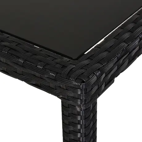 Buy Outsunny 4-Seater Rattan Garden Furniture Space-saving Wicker, 9 from Furnituretta